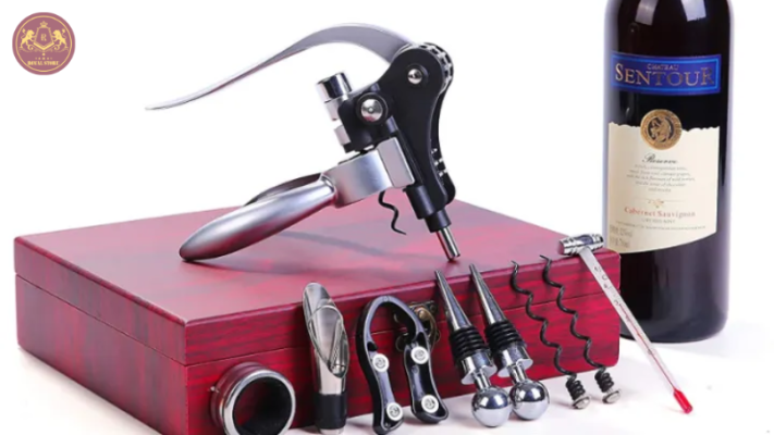 Bộ sản phẩm mở rót rượu vang 9 món