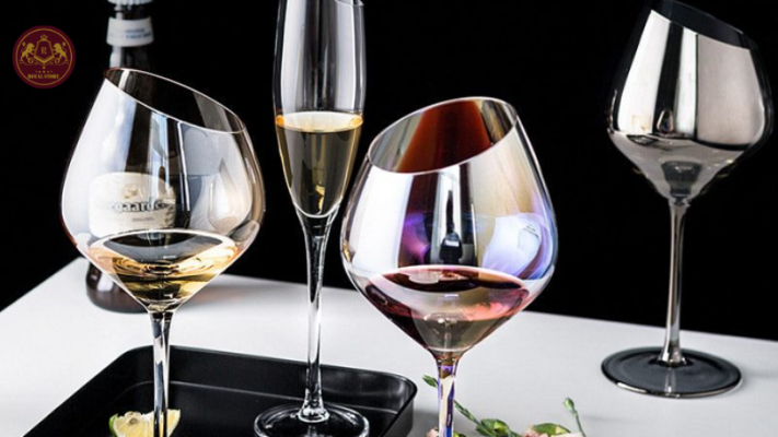 Bộ ly rượu vang pha lê