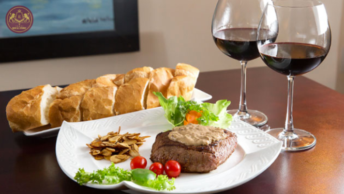 Sự kết hợp món ăn tuyệt vời với Rượu vang 770 MILES Cabernet Sauvignon