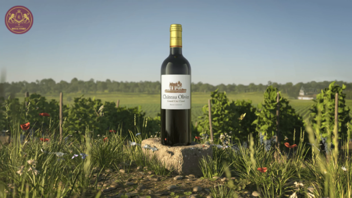 Mua rượu vang Chateau Olivier Red ngay tại Royal Store