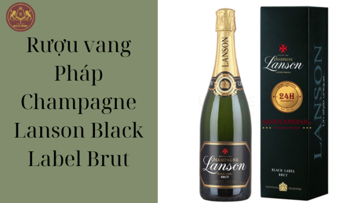 Mua rượu vang Lanson Black Label Brut chính hãng tại Royal Store