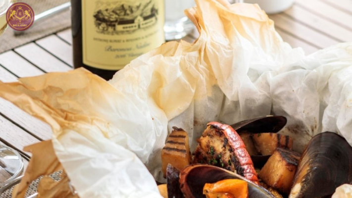 Sự kết hợp tuyệt vời giữa rượu vang Rupert & Rothschild Baron Edmond và các món ăn