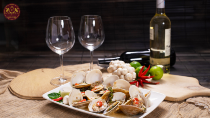 Sự kết hợp giữa Rượu vang 770 MILES Chardonnay và ẩm thực