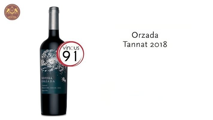 Rượu vang Chile Odfjell Orzada Tannat