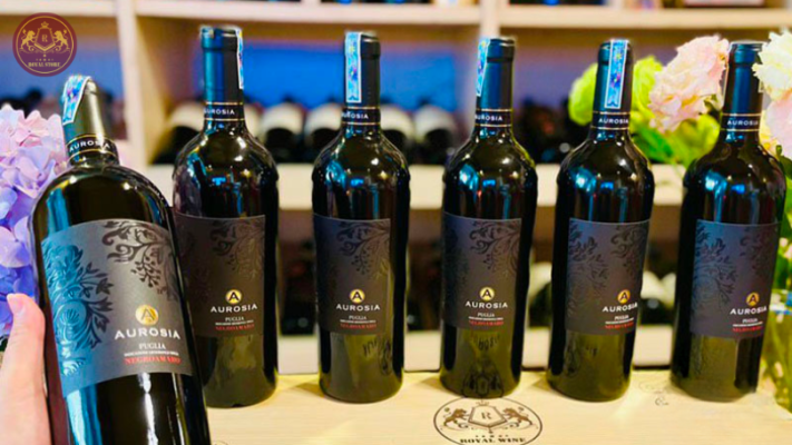 Rượu vang Aurosia Puglia Negroamaro